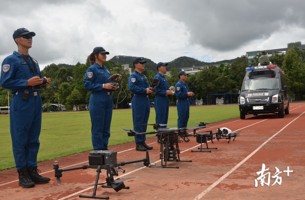 中山特警無(wú)人機(jī)首次參加全國(guó)比武，“飛”出佳(圖1)